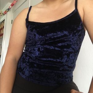 Velvet top